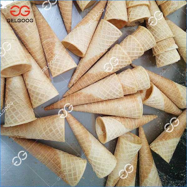 Industrial Waffle Ice Cream Cone Production Line|Sugar Cone Processing Machine Line