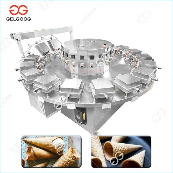 Semi Automatic Rolled Sugar Cone Making Machine