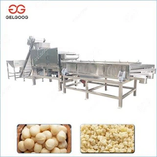 Peiriant torri cnau Macadamia